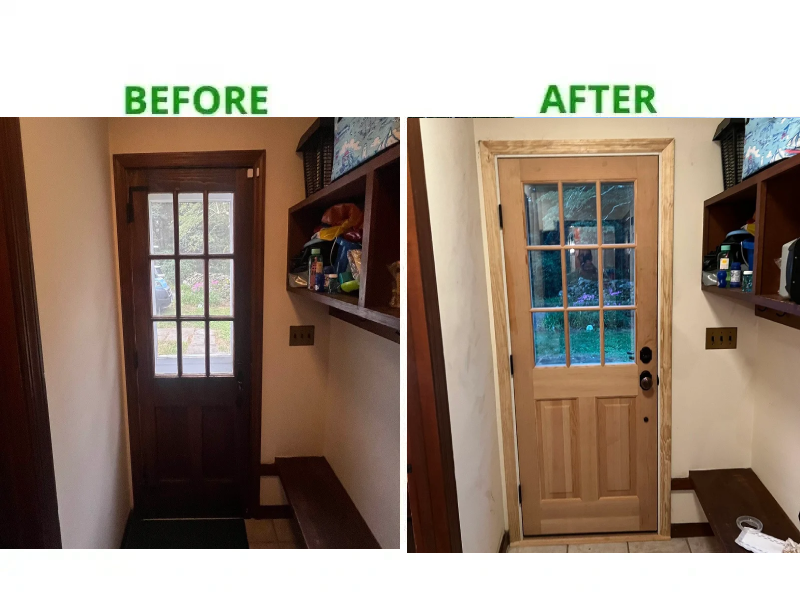Before After